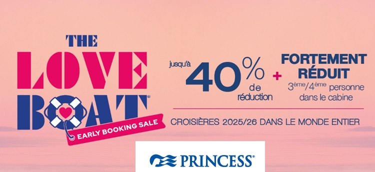 Princess : Jusqu'à -40% de réduction