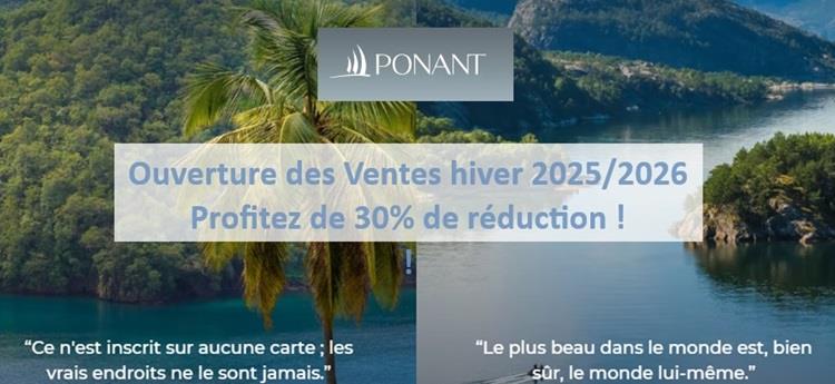 Ponant : hiver 2025/26