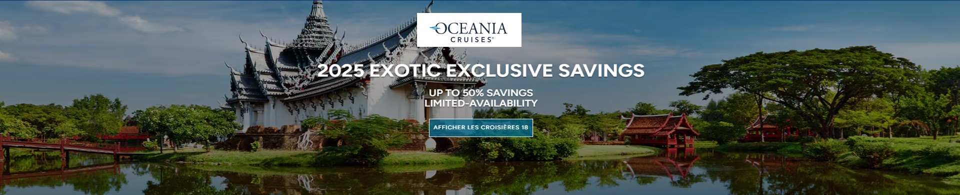 Oceania : Exotique promotion